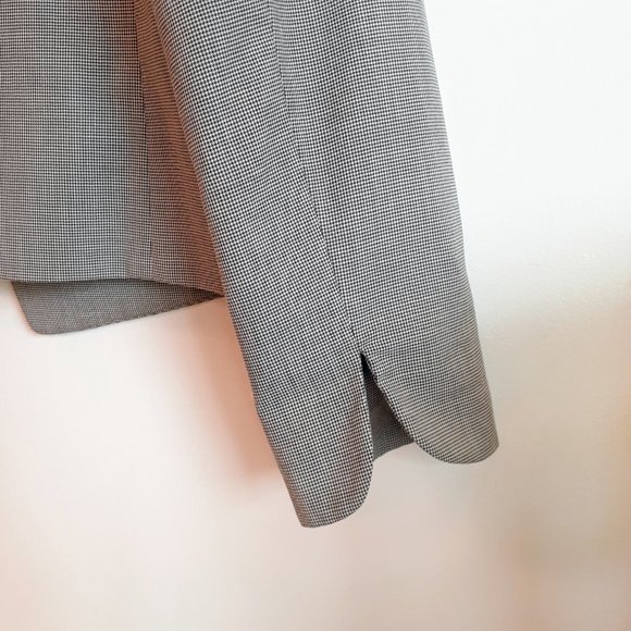 Gray houndstooth blazer - Picture 5 of 8